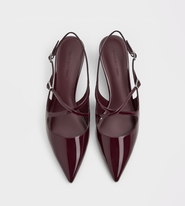 Charles & Keith Charles & Keith - Maroon Pumps
