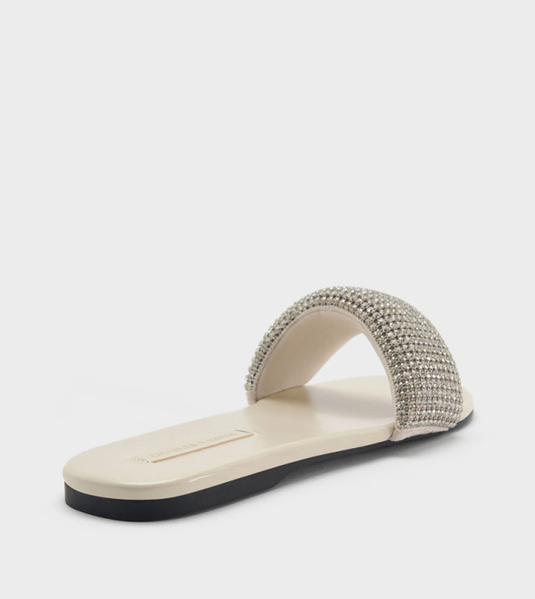 Charles & Keith  Flat Sandals - Gold Flat Sandals