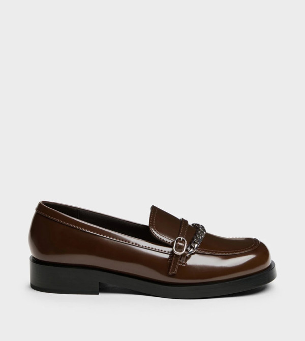 Charles & Keith  Loafers & Mocassins - Brown undefined