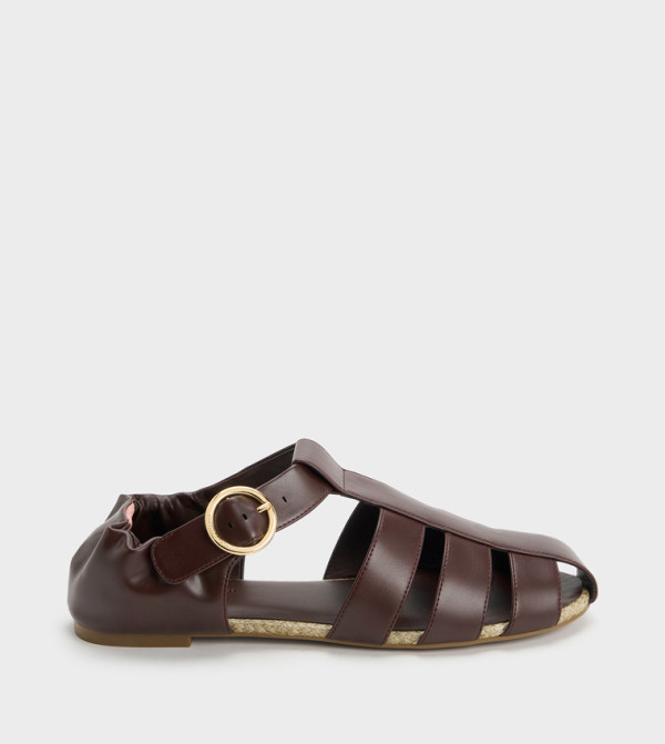 Charles & Keith Gladiators - Dark Brown Gladiators