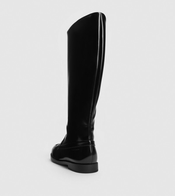 Charles & Keith  Boots - BLACK Knee length Boots