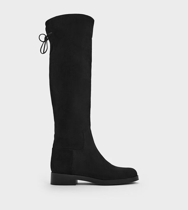Charles & Keith  Boots - BLACK Knee length Boots