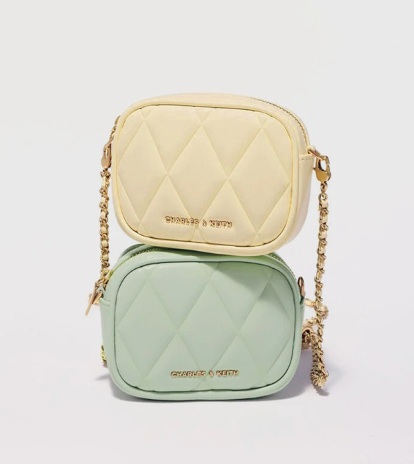 Charles & Keith summer-palette - Mint Mini Bags