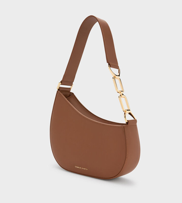 Charles & Keith  - Brown Shoulder bags
