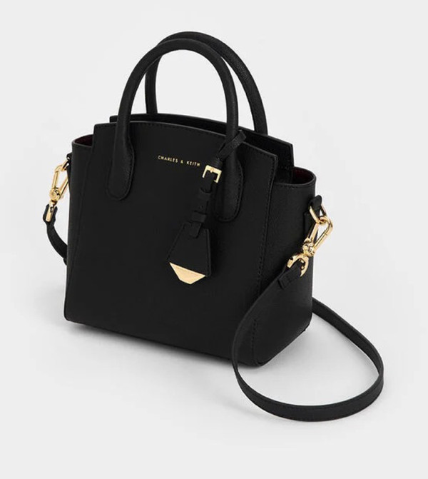 Charles & Keith Charles & Keith - Black Handheld Bags