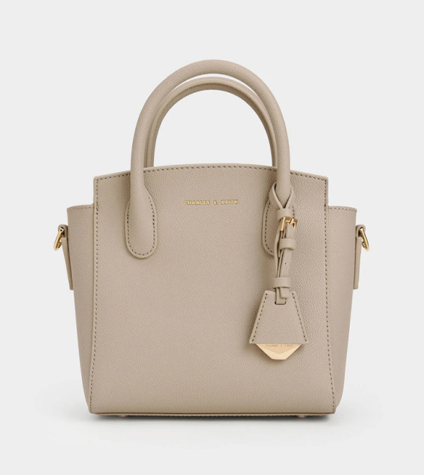 Charles & Keith Charles & Keith - Taupe Handheld Bags