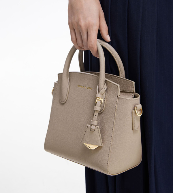 Charles & Keith Charles & Keith - Taupe Handheld Bags
