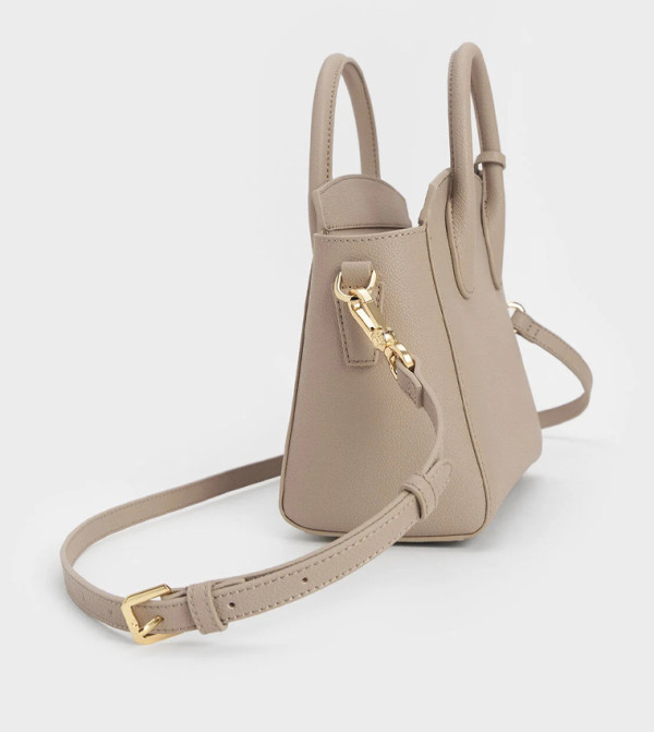 Charles & Keith Charles & Keith - Taupe Handheld Bags