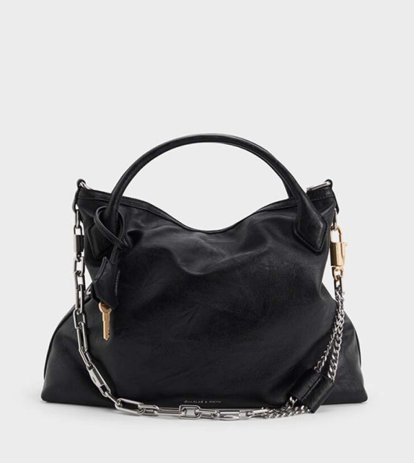 Charles & Keith Charles & Keith - BLACK Tote Bags