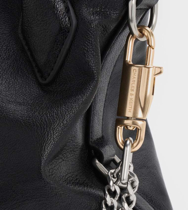 Charles & Keith Charles & Keith - BLACK Tote Bags