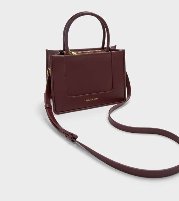 Charles & Keith Charles & Keith - Wine Tote Bags