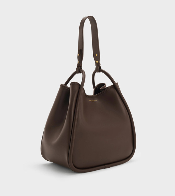 Charles & Keith Tote Bags - Brown Tote Bags