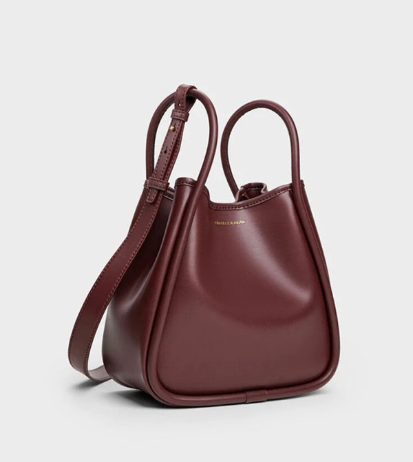 Charles & Keith Charles & Keith - Burgundy Shoulder bags