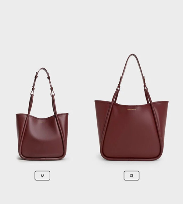 Charles & Keith Charles & Keith - Burgundy Shoulder bags