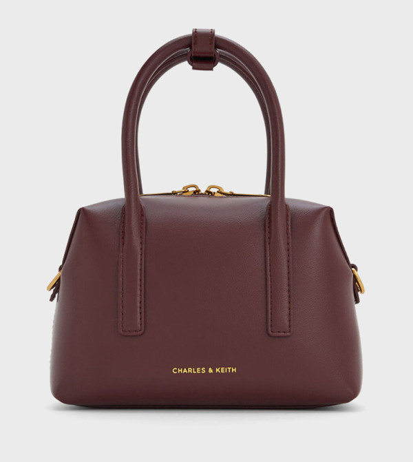 Charles & Keith Charles & Keith - Burgundy Handheld Bags
