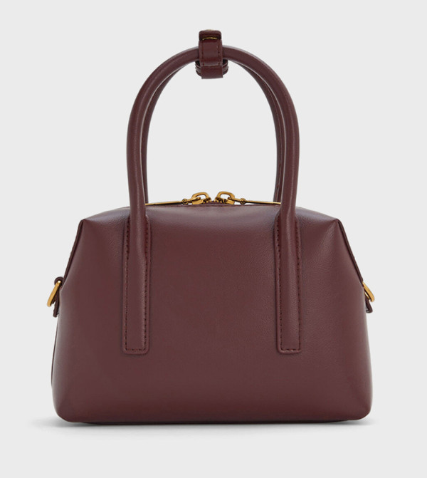 Charles & Keith Charles & Keith - Burgundy Handheld Bags