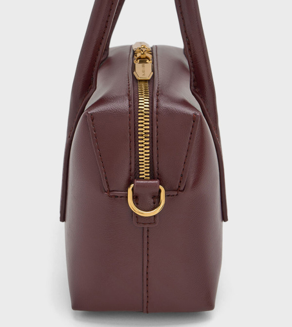 Charles & Keith Charles & Keith - Burgundy Handheld Bags