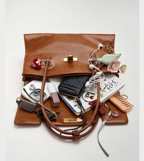 Charles & Keith  Bags - Brown Tote Bags