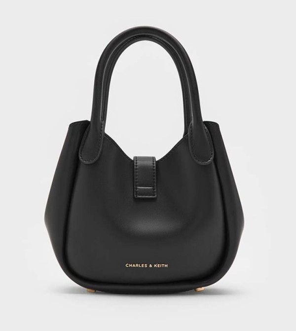 Charles & Keith Charles & Keith - BLACK Tote Bags
