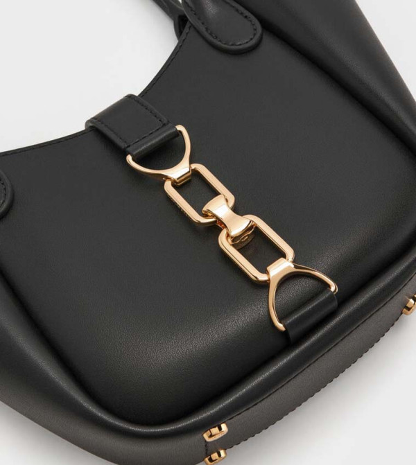 Charles & Keith Charles & Keith - BLACK Tote Bags