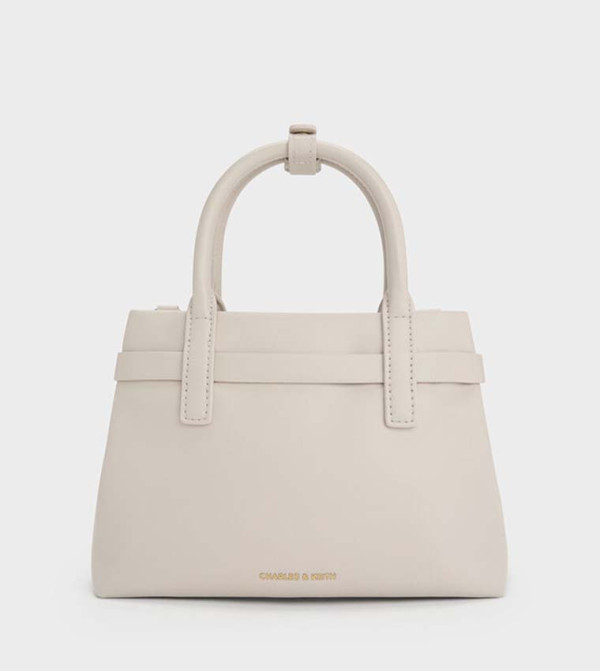 Charles & Keith  caution-hottest-deals-kw - Grey Tote Bags