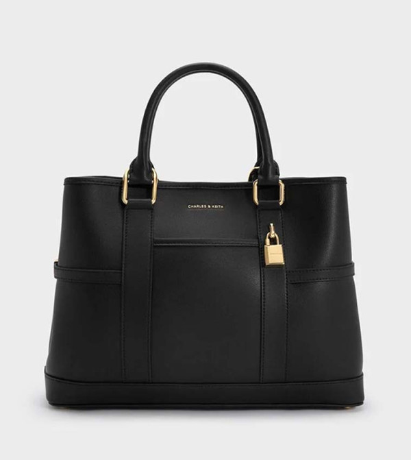 Charles & Keith Charles & Keith - BLACK Tote Bags