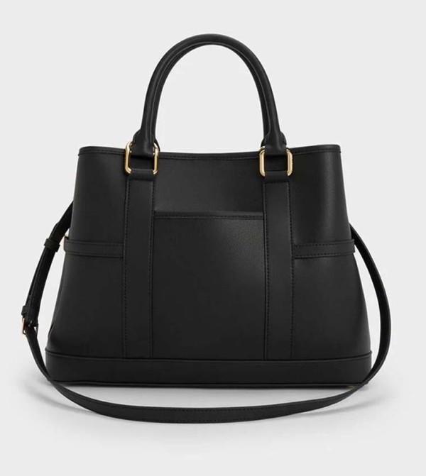 Charles & Keith Charles & Keith - BLACK Tote Bags