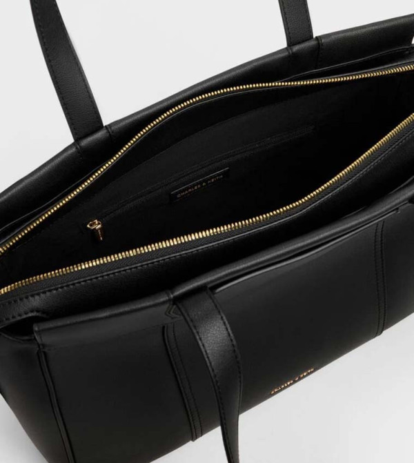 Charles & Keith Charles & Keith - BLACK Tote Bags