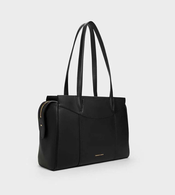 Charles & Keith Charles & Keith - BLACK Tote Bags