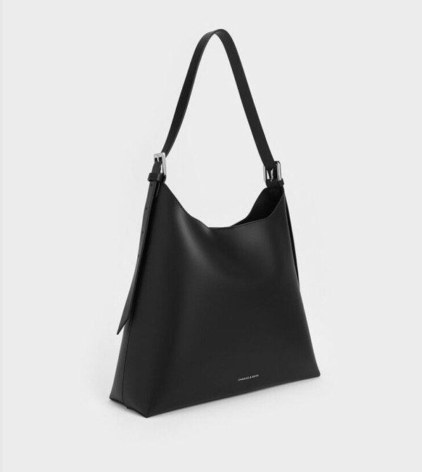 Charles & Keith Charles & Keith - BLACK Hobo Bags