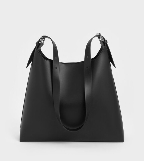 Charles & Keith Charles & Keith - BLACK Hobo Bags
