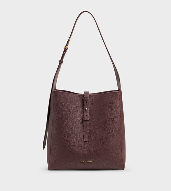 Charles & Keith Charles & Keith - Burgundy Shoulder bags