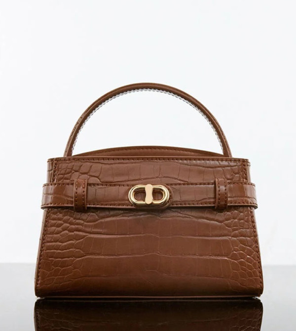 Charles & Keith accessories-affair-w - Brown Handheld Bags