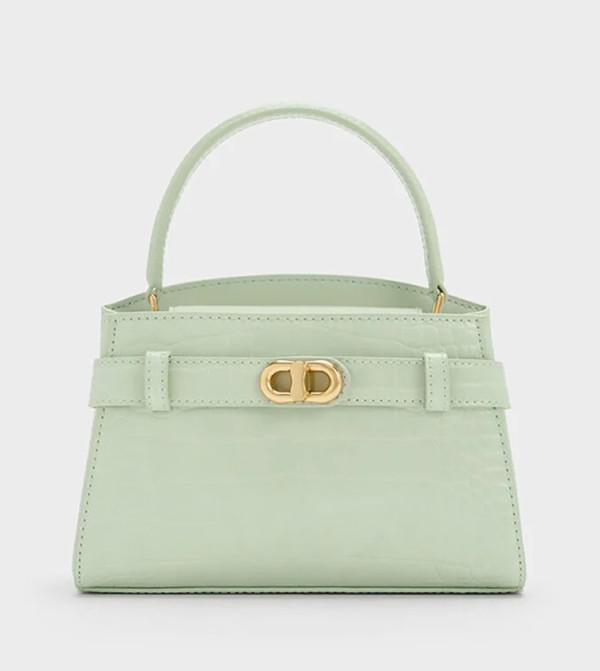Charles & Keith summer-palette - Mint Handheld Bags