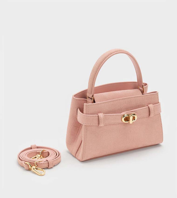 Charles & Keith Charles & Keith - Pink Handheld Bags