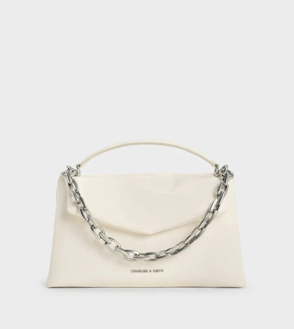 Charles & Keith Charles & Keith - Cream Handheld Bags