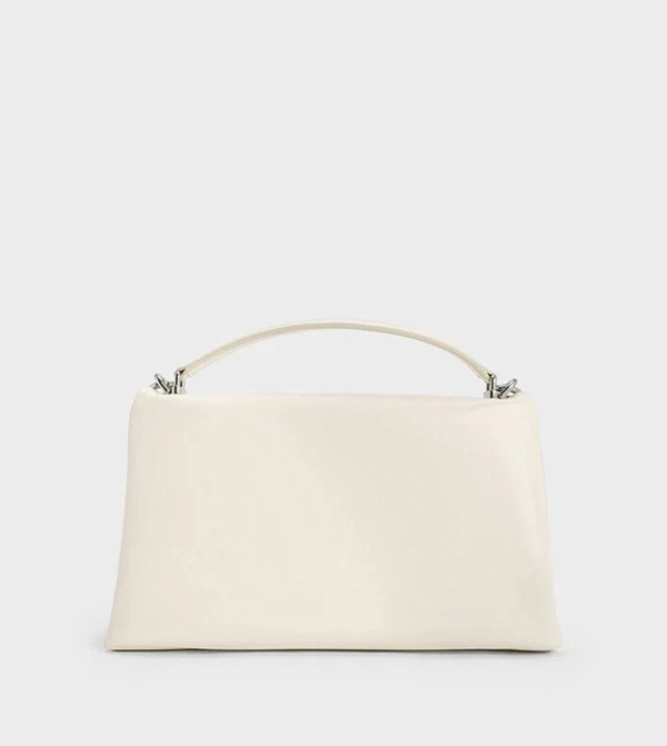 Charles & Keith  Handheld Bags - Cream Handheld Bags