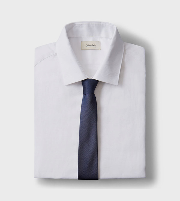 Calvin Klein  Ties - Blue Slim Ties
