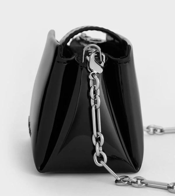 Charles & Keith Charles & Keith - BLACK Handheld Bags