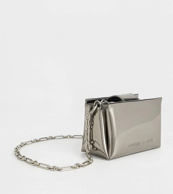 Charles & Keith  Bags - Grey Shoulder bags