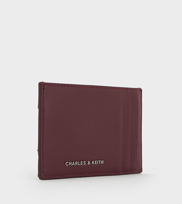 تشارلز آند كيث  حامل البطاقات - بورغندي حامل البطاقات