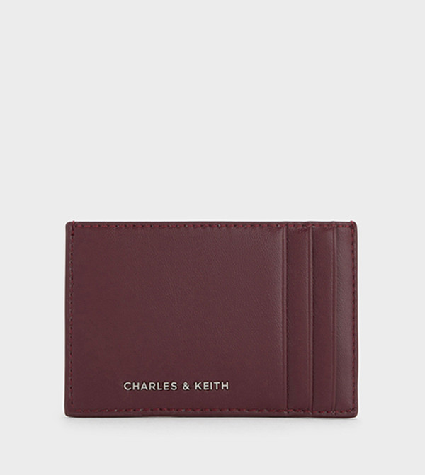 تشارلز آند كيث  حامل البطاقات - بورغندي حامل البطاقات