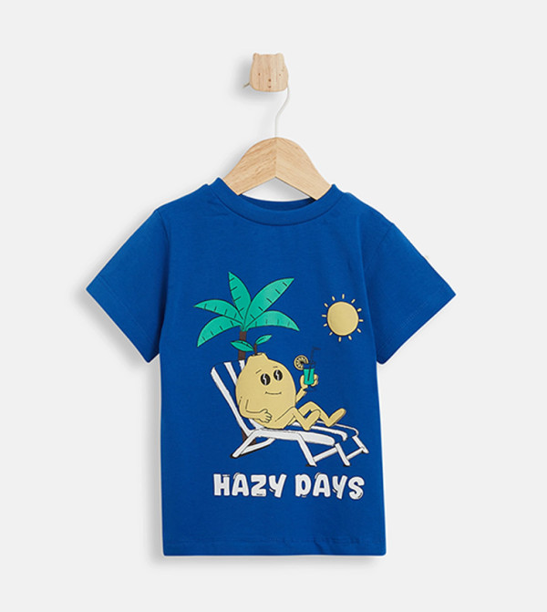 بيبيز آند مور  preppy-layers - أزرق T-shirts