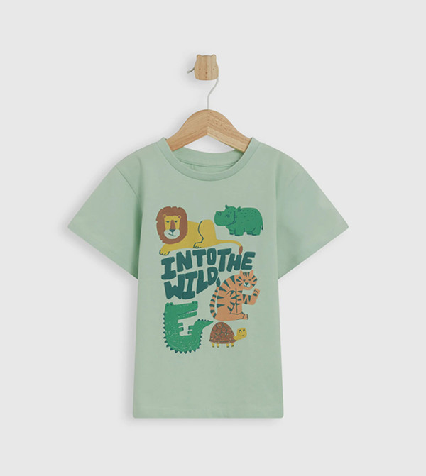 بيبيز آند مور  preppy-layers - أخضر T-shirts