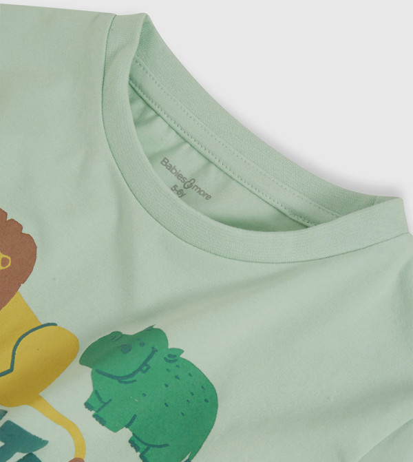 بيبيز آند مور  preppy-layers - أخضر T-shirts