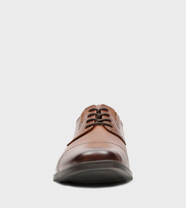 Clarks Clarks - Tan Formal Lace-Up Shoes