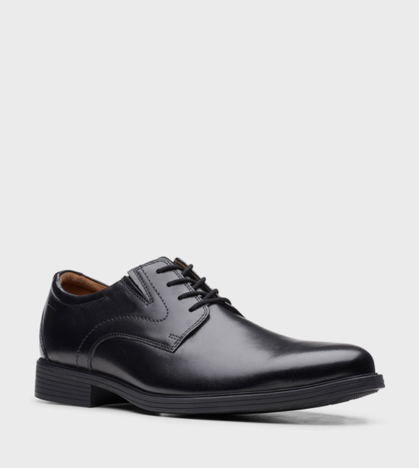 Clarks  Formal Shoes - Black Formal Lace-Up Shoes