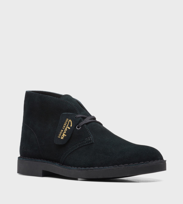 Clarks  Boots - Black Chukka Boots