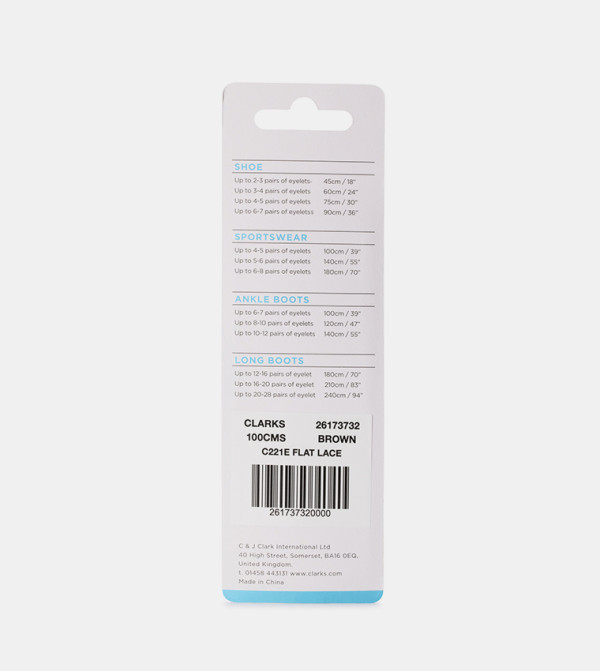 Clarks  Shoes Accessories - Brown Laces