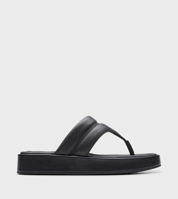 Clarks Clarks - Black Flat Sandals